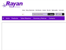 Tablet Screenshot of drogueriaybellezarayan.com